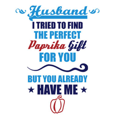 Motiv Paprika Ehemann Geschenk