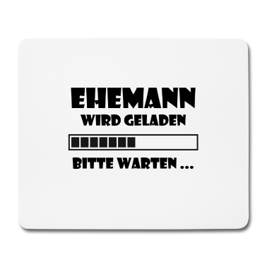 Geschenk für Ehemann Mousepad - ehemann wird geladen