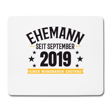 Geschenk für Ehemann Mousepad - Hochzeitsgeschenk Ehemann