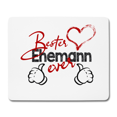 Geschenk für Ehemann Mousepad - Bester Ehemann Ever
