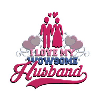 Motiv Ich liebe meinen Ehemann sehr