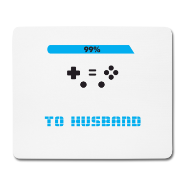 Geschenk für Ehemann Mousepad - Aufstieg zum Ehemann