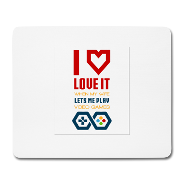 Geschenk für Ehemann Mousepad - Lustige Ehepartner Sprüche Ehemann Husband Wife