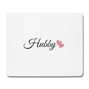 Geschenk für Ehemann Mousepad - Ehemann mit Herzen