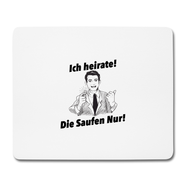 Geschenk für Ehemann Mousepad - Bräutigam Ehemann