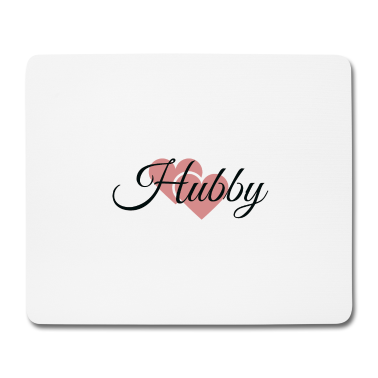 Geschenk für Ehemann Mousepad - Ehemann mit Herzen