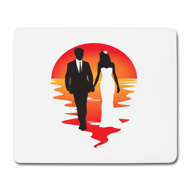 Geschenk für Ehemann Mousepad - Ehefrau Ehemann Hochzeitsgeschenk braut
