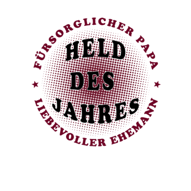 Motiv Papa und Ehemann - Held des Jahres