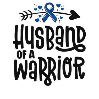 Motiv Ehemann einer Kriegerfamilie Blue Darmkrebs