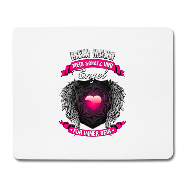 Geschenk für Ehemann Mousepad - T-Shirt für die Ehefrau, Frau-Geschenk vom Ehemann