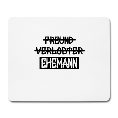 Geschenk für Ehemann Mousepad - Freund Verlobter Ehemann Geschenkidee