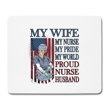 Geschenk für Ehemann Mousepad - Krankenschwester Ehemann Mann Von Krankenpflegerin