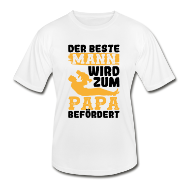 Geburtstagsgeschenk Vater T-Shirt - Mann wird zum Papa befördert Vater Loading Ich