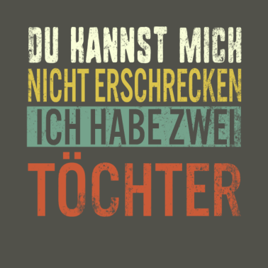 Motiv Papa Geburtstagsgeschenk Habe zwei Töchter Vater