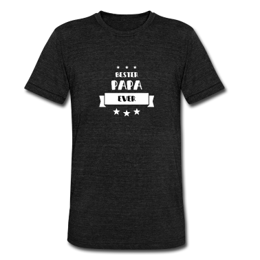 Geburtstagsgeschenk Vater T-Shirt - BESTER PAPA EVER VATER GEBURTSTAGSGESCHENK
