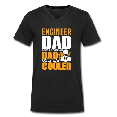 Geburtstagsgeschenk Vater T-Shirt - Ingenieur und Vater