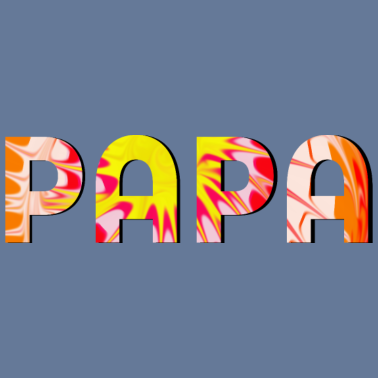 Motiv PAPA VATER GEBURTSTAGSGESCHENKE VATERTAG BATIK