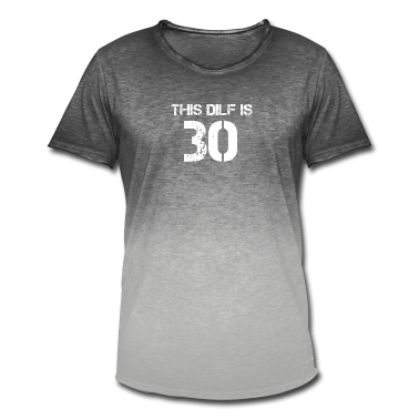 Geburtstagsgeschenk Vater T-Shirt - Dilf 30 Geburtstagsgeschenk zum 30 Jährigen Vater