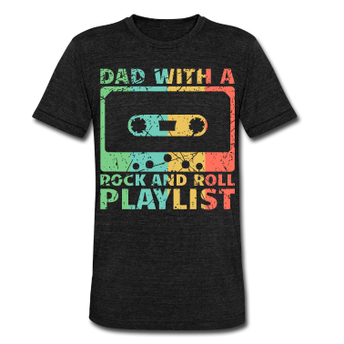 Geburtstagsgeschenk Vater T-Shirt - Vater und Rock and Roll