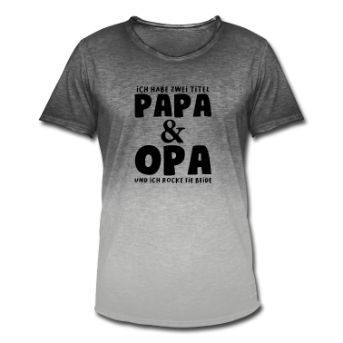Geburtstagsgeschenk Vater T-Shirt - Vater Großvater Papa Opa Geburtstagsgeschenk