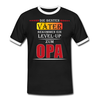 Geburtstagsgeschenk Vater T-Shirt - Opa geworden Enkelkinder Großvater Vater Spruch