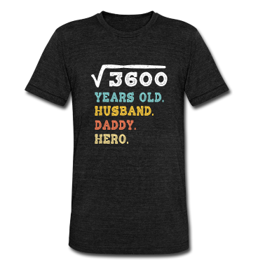 Geburtstagsgeschenk Vater T-Shirt - 60. Geburtstagsgeschenk Wurzel 3600 Vater Opa Held