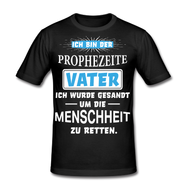 Geburtstagsgeschenk Vater T-Shirt - Vater Papa Papi Vatertag Geburtstag erstes Kind