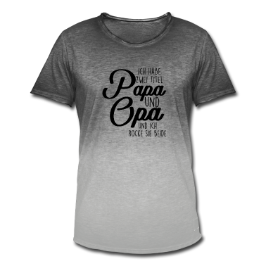 Geburtstagsgeschenk Vater T-Shirt - Vater Großvater Papa Opa Geburtstagsgeschenk