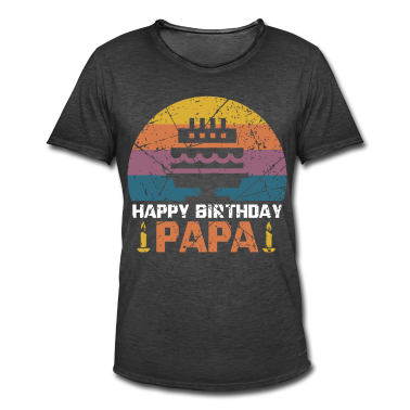 Geburtstagsgeschenk Vater T-Shirt - Geburtstag Papa Geschenk