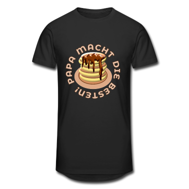 Geburtstagsgeschenk Vater T-Shirt - PAPA MACHT DIE BESTEN PFANNKUCHEN PANCAKES VATER
