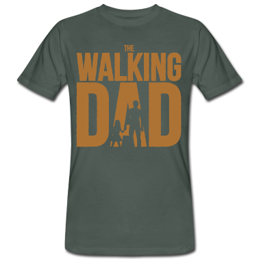 Geburtstagsgeschenk Vater T-Shirt - The Walking Dad - Lustige Geschenkidee für Vater