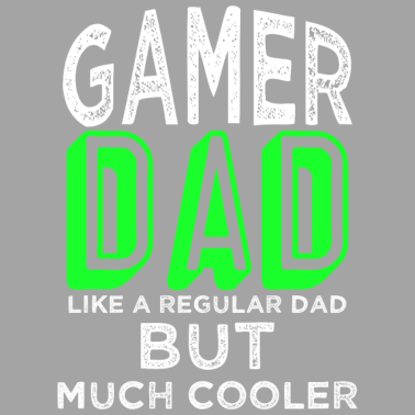 Motiv Gamer Vater Videospiele Vater