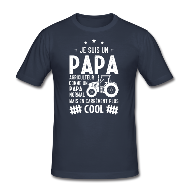 Geburtstagsgeschenk Vater T-Shirt - Ich bin ein Vater Vater Landwirt Geschenk Vater