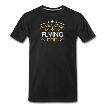 Geburtstagsgeschenk Vater T-Shirt - Flying
