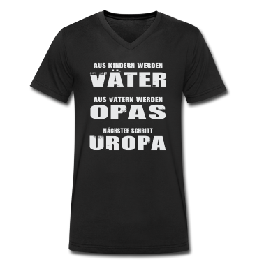 Geburtstagsgeschenk Vater T-Shirt - Aus kindern werden Väter aus Vätern werden Opas