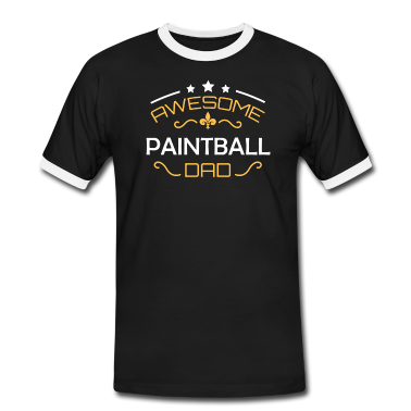 Geburtstagsgeschenk Vater T-Shirt - Paintball dad