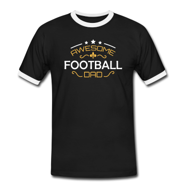 Geburtstagsgeschenk Vater T-Shirt - Football dad
