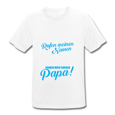 Geburtstagsgeschenk Vater T-Shirt - Die Wichtigsten nennen mich Papa!