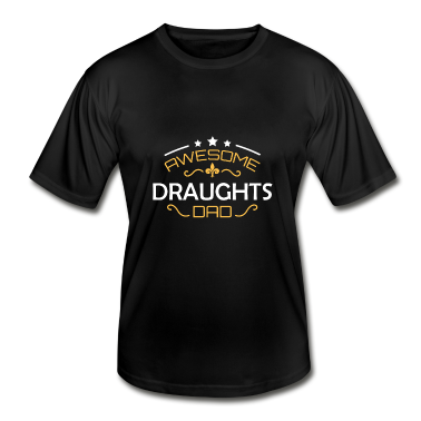 Geburtstagsgeschenk Vater T-Shirt - Draughts dad
