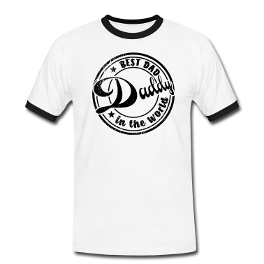 Geburtstagsgeschenk Vater T-Shirt - Herren Vintage Bester Papa Der Welt Retro Vatertag