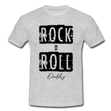 Geburtstagsgeschenk Vater T-Shirt - Rock'n'Roll Papa Geburtstagsgeschenk