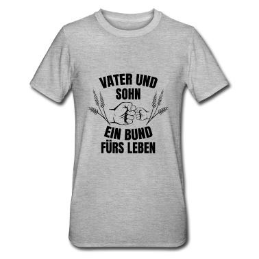 Geburtstagsgeschenk Vater T-Shirt - Vater und Sohn