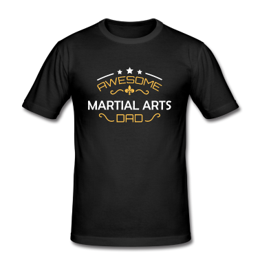 Geburtstagsgeschenk Vater T-Shirt - Martial Arts dad