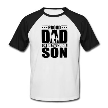 Geburtstagsgeschenk Vater T-Shirt - Vater Sohn Stolzer Vater Vater Vatertagsgeschenk