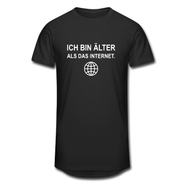 Geburtstagsgeschenk Vater T-Shirt - Ich bin älter als das Internet Geburtstagsgeschenk