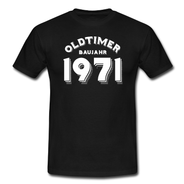 Geburtstagsgeschenk Vater T-Shirt - OLDTIMER BAUJAHR 1971 - 50. GEBURTSTAG - JAHRGANG