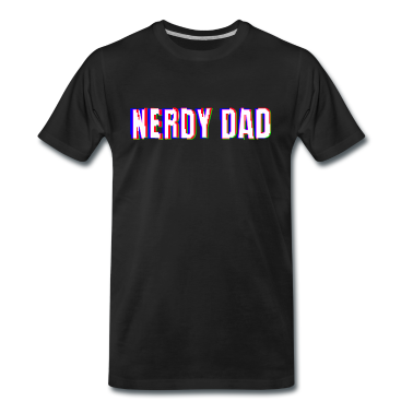 Geburtstagsgeschenk Vater T-Shirt - Mein Vater, der Nerd