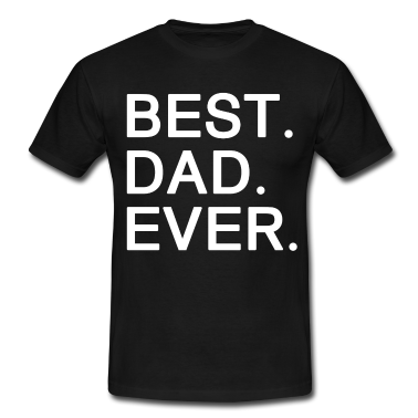 Geburtstagsgeschenk Vater T-Shirt - Bester Vater den es gib. Fantastische Geschenke für Väter. Bester Vater