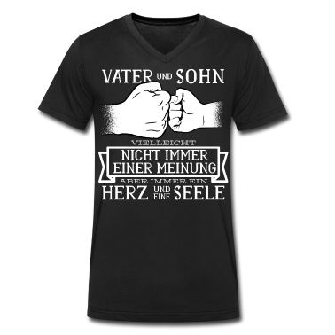 Geburtstagsgeschenk Vater T-Shirt - Vater und Sohn