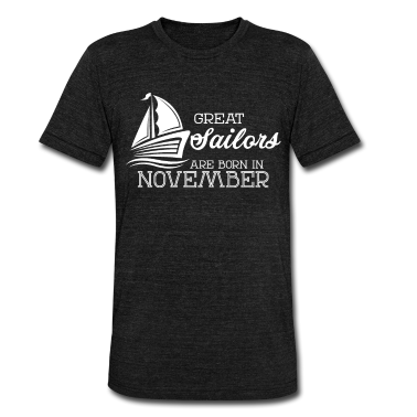 Geburtstagsgeschenk Vater T-Shirt - Matrosen November Geburtstagsgeschenk